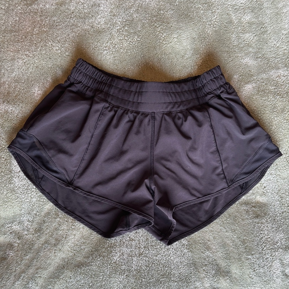 Lulu Lemon Black 6.5 inch Athletic Shorts